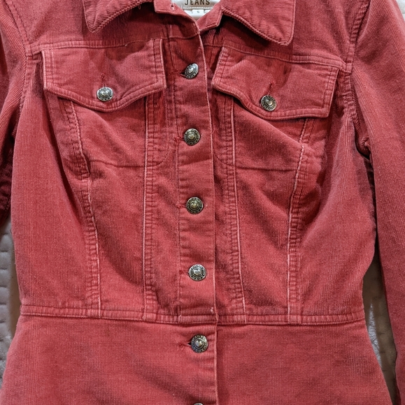 Pink XOXO Corduroy Jacket..size Small - Picture 12 of 15